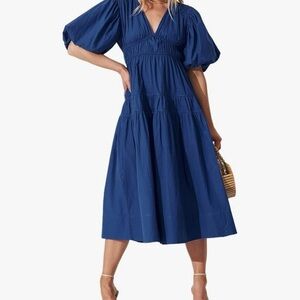 Amazon Women's Blue Maxi Dress